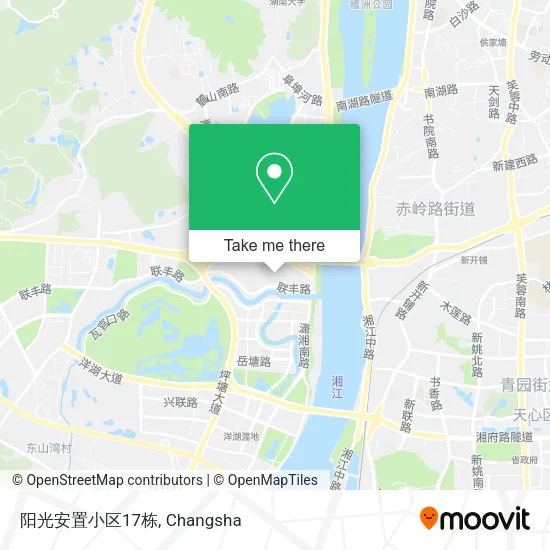 阳光安置小区17栋 map