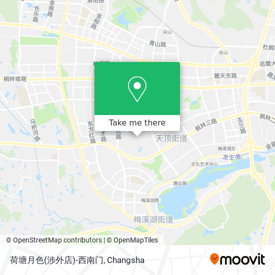 荷塘月色(涉外店)-西南门 map