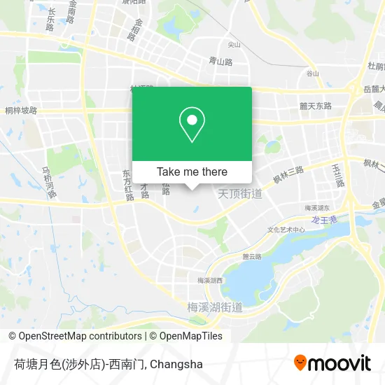 荷塘月色(涉外店)-西南门 map