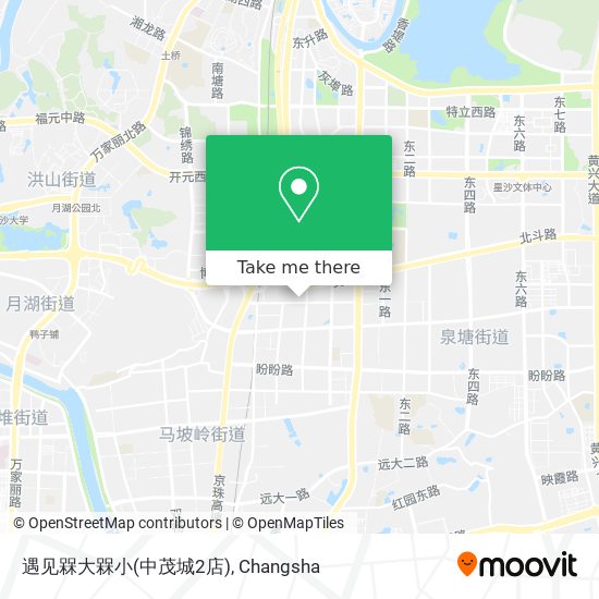 遇见槑大槑小(中茂城2店) map