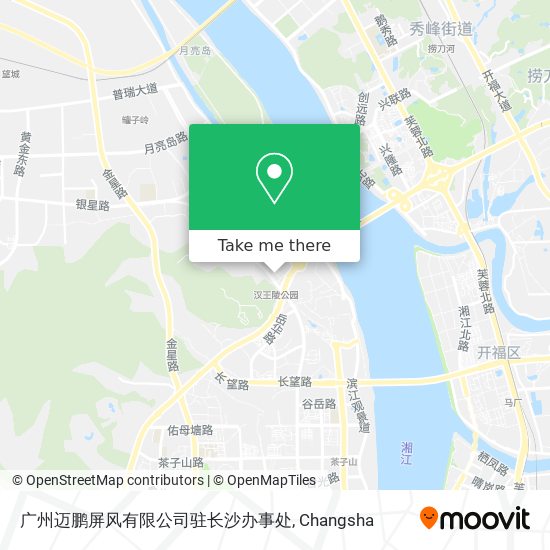 广州迈鹏屏风有限公司驻长沙办事处 map