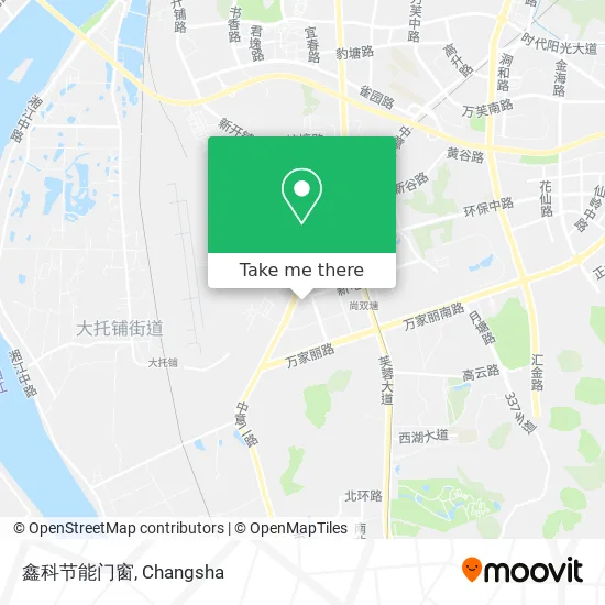 鑫科节能门窗 map