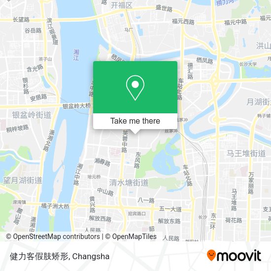 健力客假肢矫形 map