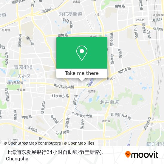 上海浦东发展银行24小时自助银行(圭塘路) map