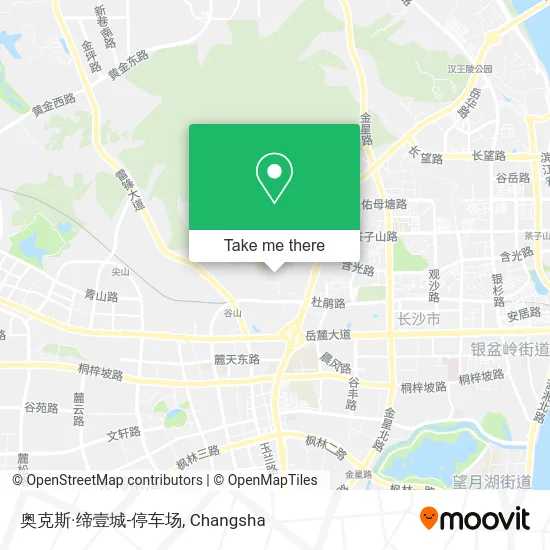 奥克斯·缔壹城-停车场 map