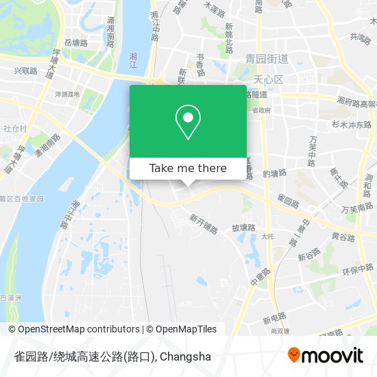 雀园路/绕城高速公路(路口) map