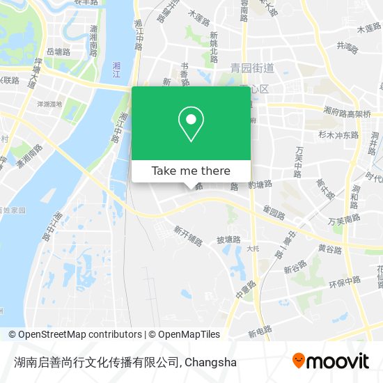 湖南启善尚行文化传播有限公司 map