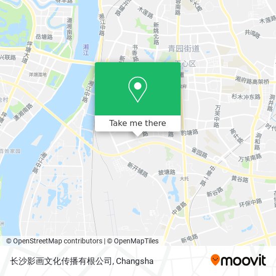 长沙影画文化传播有根公司 map