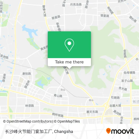 长沙峰火节能门窗加工厂 map