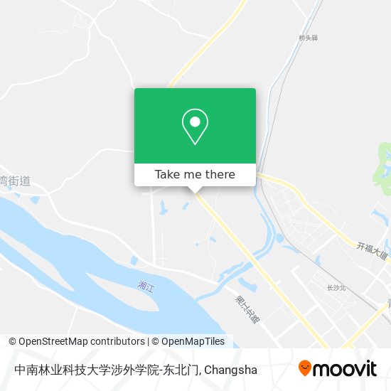 中南林业科技大学涉外学院-东北门 map