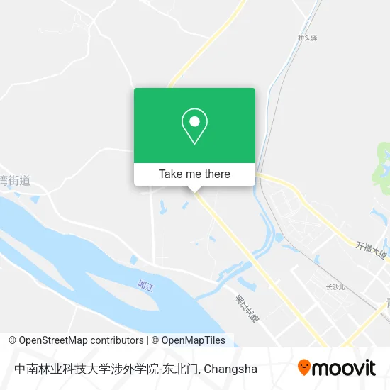 中南林业科技大学涉外学院-东北门 map