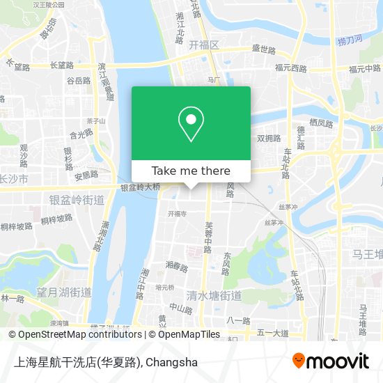 上海星航干洗店(华夏路) map