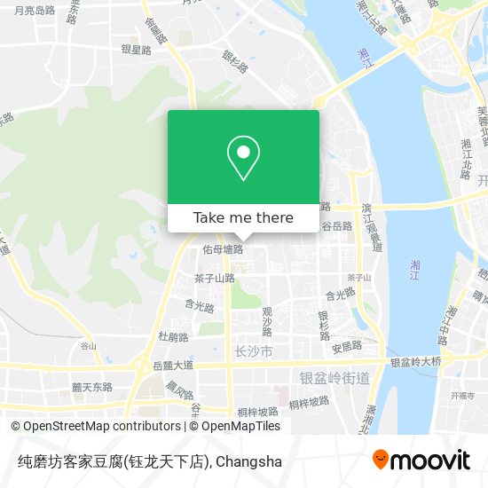 纯磨坊客家豆腐(钰龙天下店) map