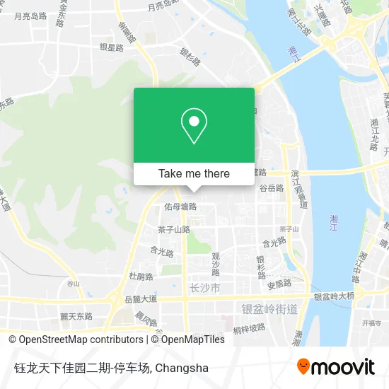 钰龙天下佳园二期-停车场 map
