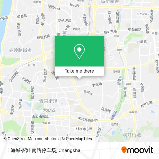 上海城-韶山南路停车场 map