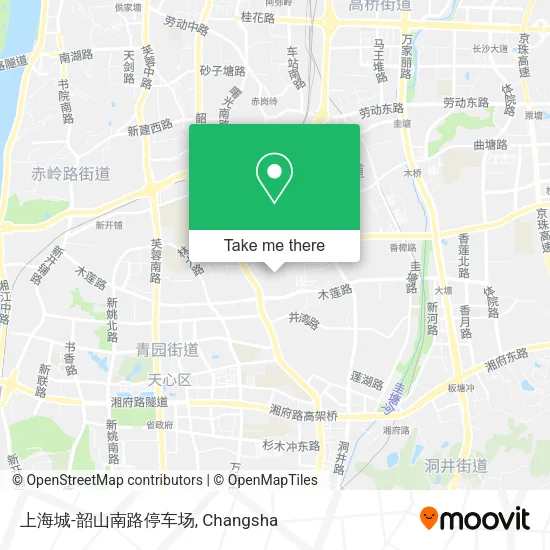 上海城-韶山南路停车场 map