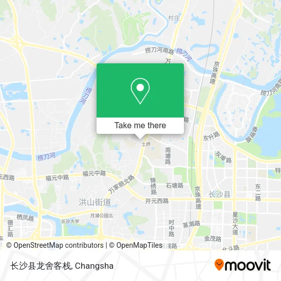 长沙县龙舍客栈 map