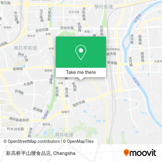 新高桥半山腰食品店 map