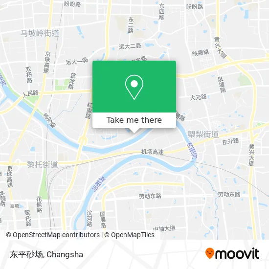 东平砂场 map