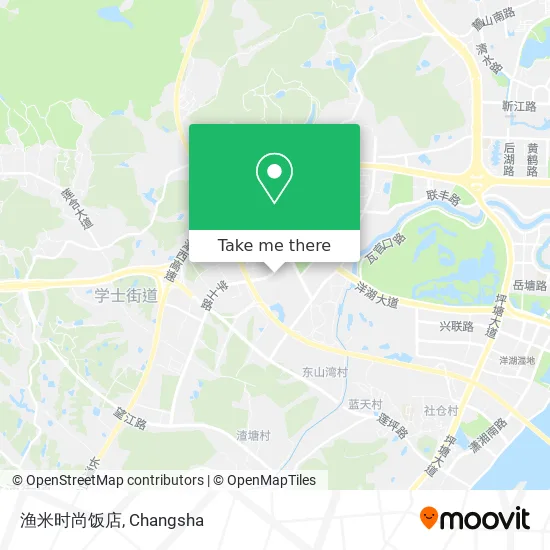 渔米时尚饭店 map