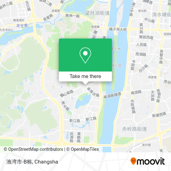 渔湾市-B栋 map