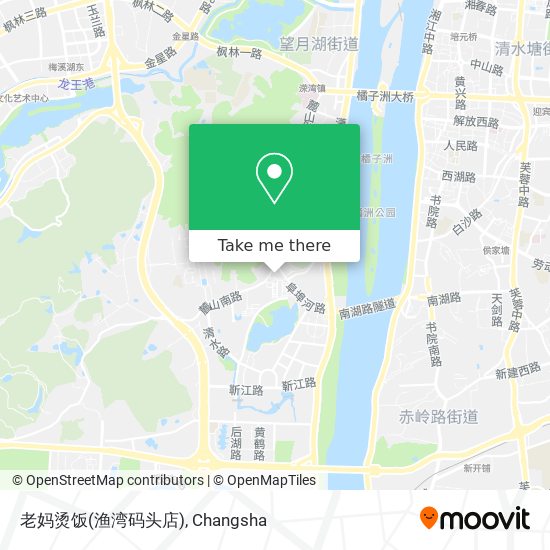 老妈烫饭(渔湾码头店) map
