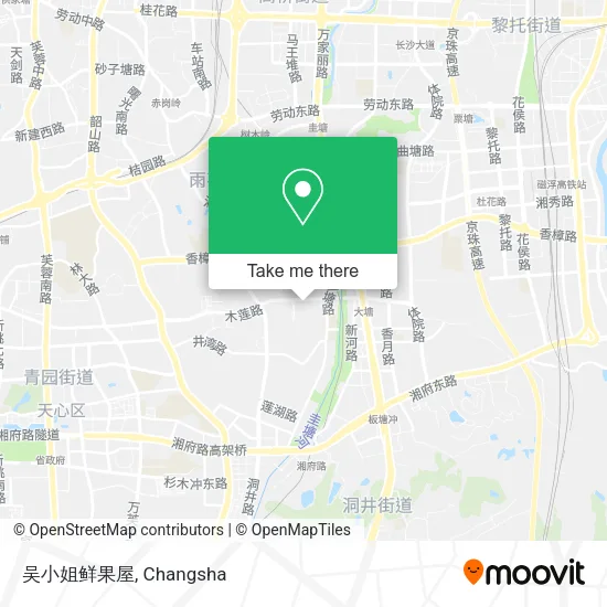 吴小姐鲜果屋 map