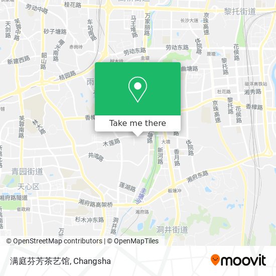 满庭芬芳茶艺馆 map