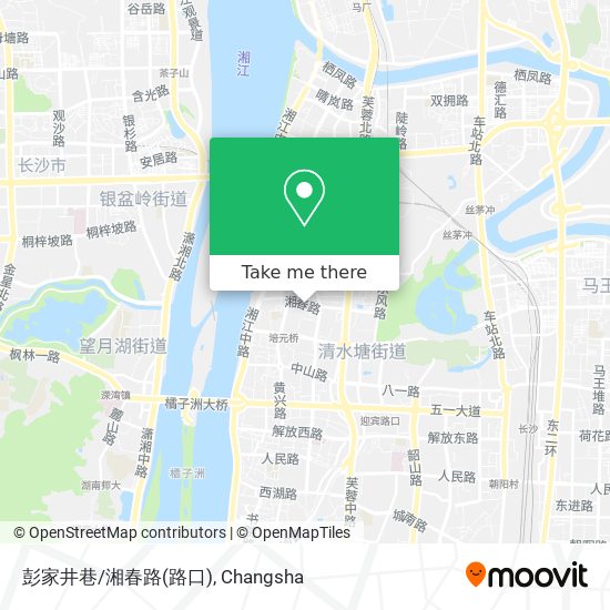 彭家井巷/湘春路(路口) map