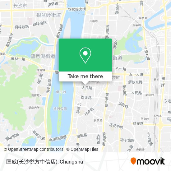 匡威(长沙悦方中信店) map