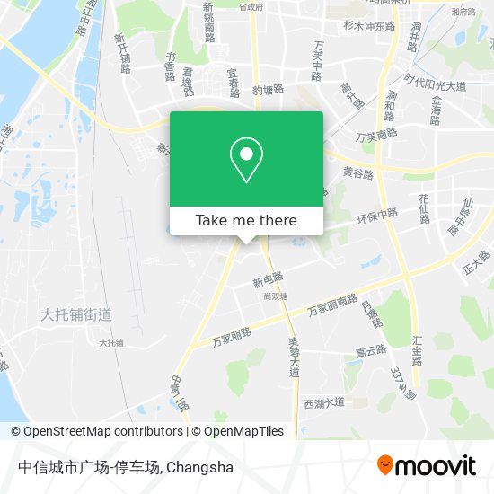 中信城市广场-停车场 map