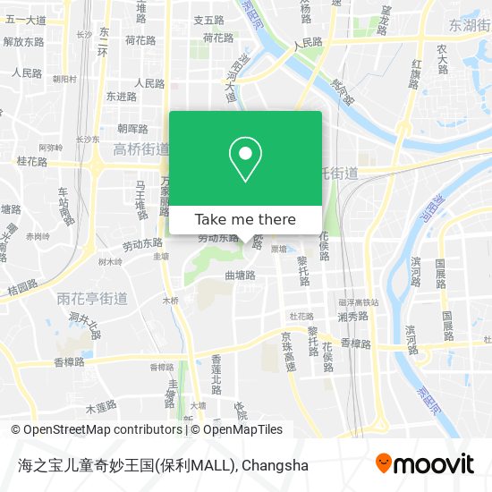 海之宝儿童奇妙王国(保利MALL) map