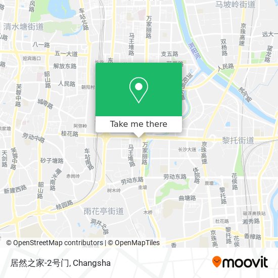 居然之家-2号门 map