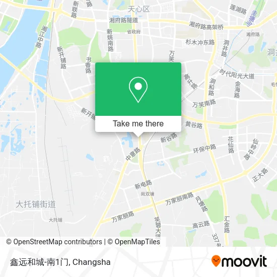 鑫远和城-南1门 map