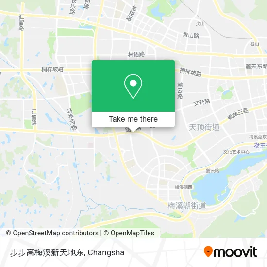 步步高梅溪新天地东 map