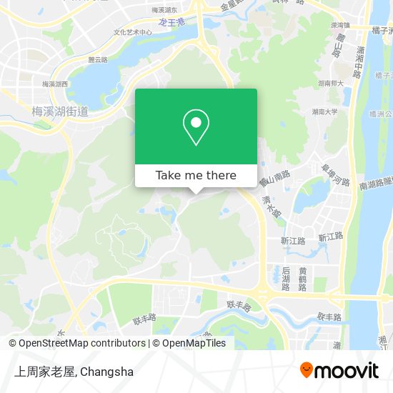 上周家老屋 map