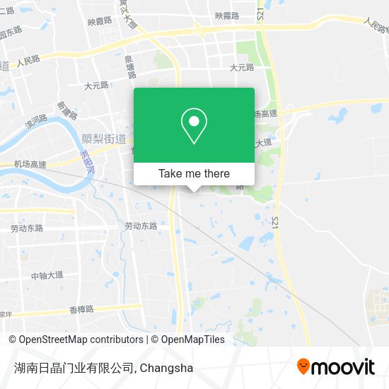 湖南日晶门业有限公司 map