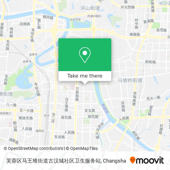 芙蓉区马王堆街道古汉城社区卫生服务站 map