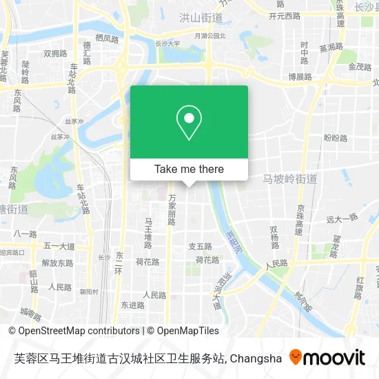 芙蓉区马王堆街道古汉城社区卫生服务站 map