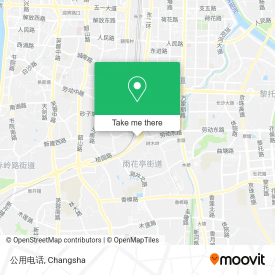 公用电话 map