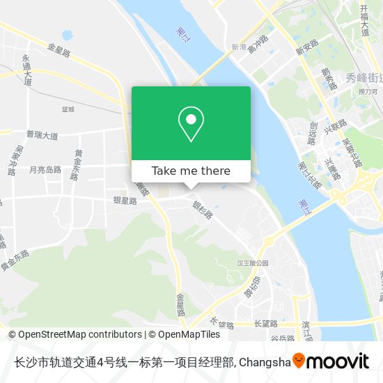 长沙市轨道交通4号线一标第一项目经理部 map