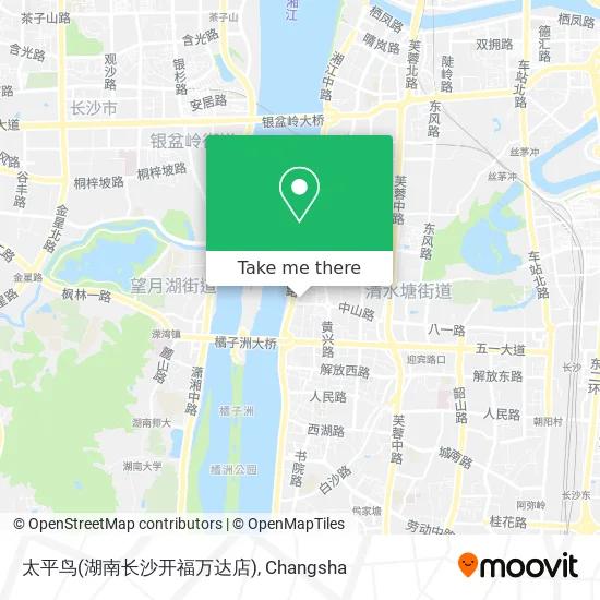 太平鸟(湖南长沙开福万达店) map