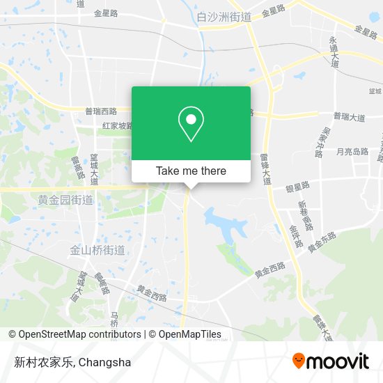新村农家乐 map