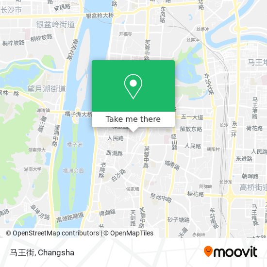 马王街 map