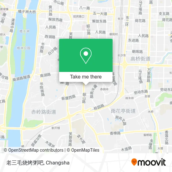 老三毛烧烤粥吧 map