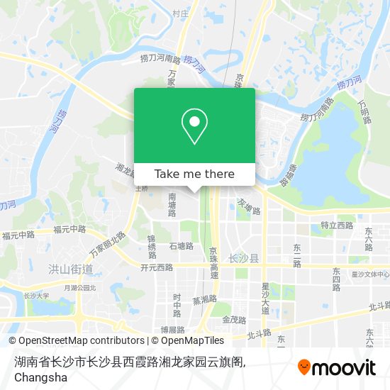 湖南省长沙市长沙县西霞路湘龙家园云旗阁 map