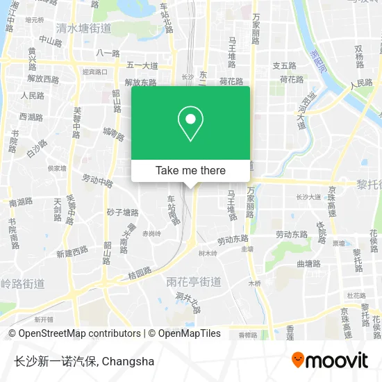 长沙新一诺汽保 map