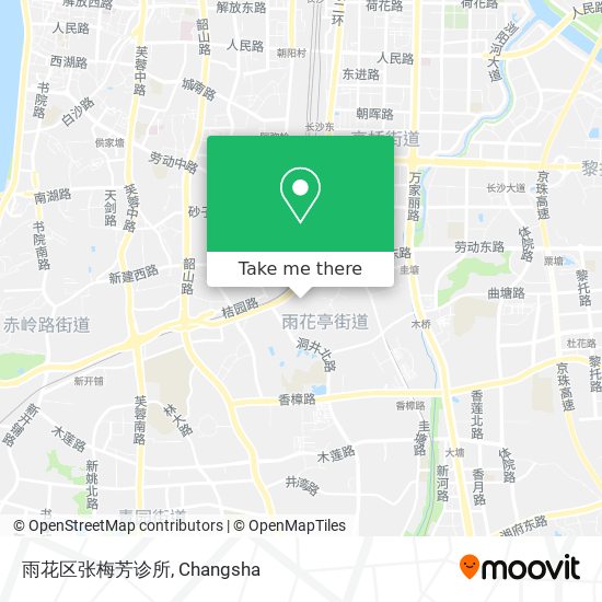 雨花区张梅芳诊所 map