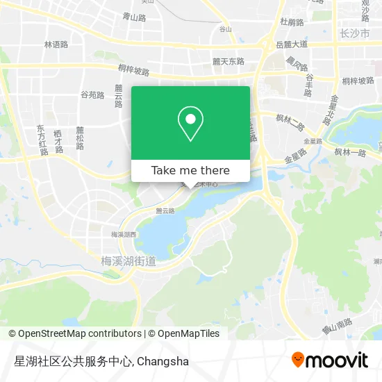 星湖社区公共服务中心 map