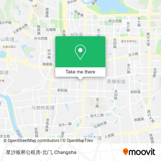 星沙板桥公租房-北门 map